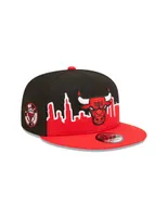 Gorra visera plana snapback New Era NBA tip off fw 22 Chicago Bulls unisex