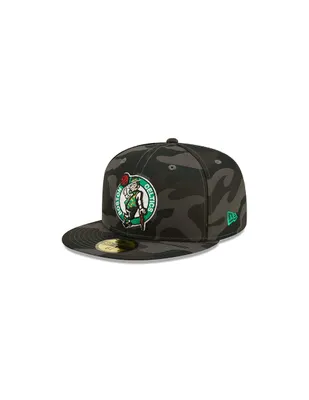 Gorra visera plana cerrada New Era M 5950 Camo D3 NBA Boston Celtics unisex