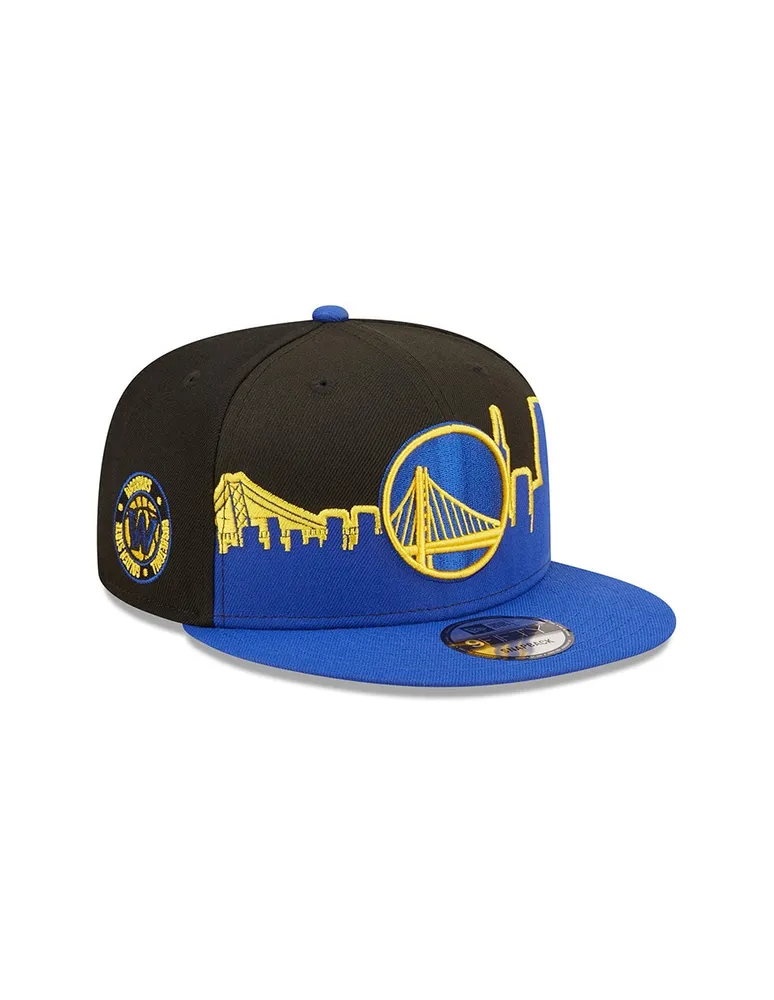 Gorra visera plana snapback New Era NBA tip off fw 22 Golden State Warriors unisex