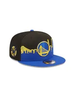 Gorra visera plana snapback New Era NBA tip off fw 22 Golden State Warriors unisex