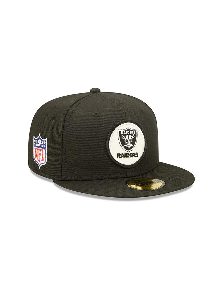 Gorra visera plana cerrada New Era NFL Sideline historic Las Vegas Raiders unisex