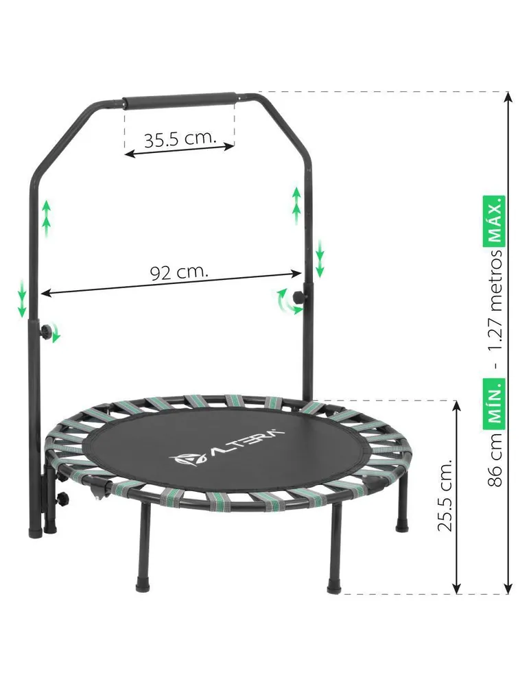 Altera trampolín circular fitness