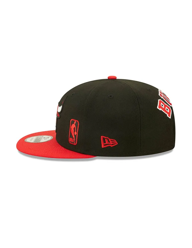 Gorra visera plana snapback New Era M 950Leagueflaw D3 NBA Chicago Bulls unisex