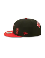 Gorra visera plana snapback New Era M 950Leagueflaw D3 NBA Chicago Bulls unisex