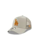 Gorra visera curva snapback New Era League Essential Trucker Los Angeles Dodgers unisex