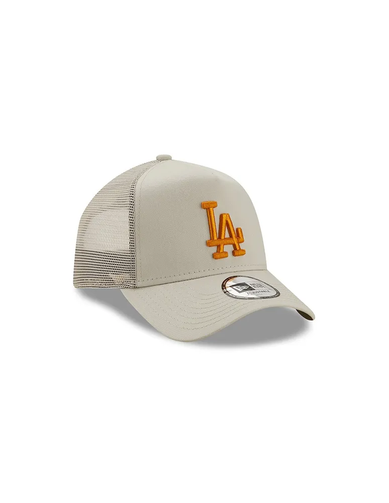 Gorra visera curva snapback New Era League Essential Trucker Los Angeles Dodgers unisex