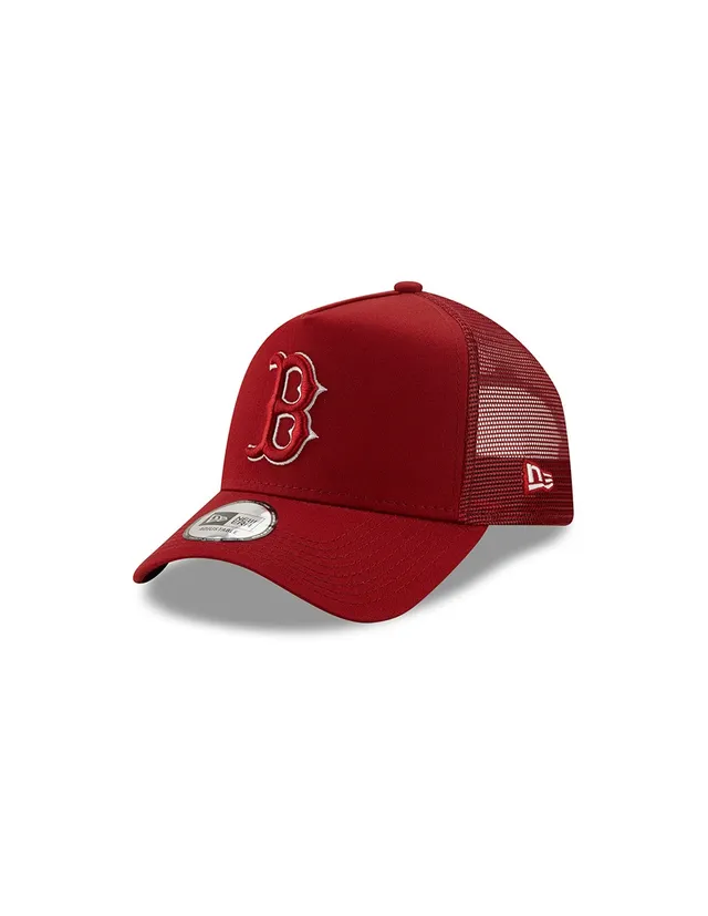 Gorra Boston Azul Letra B Roja 39thirty Visera Curva