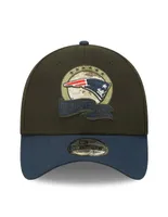 Gorra visera curva cerrada New Era Salute To Service 2022 NFL England Patriots unisex