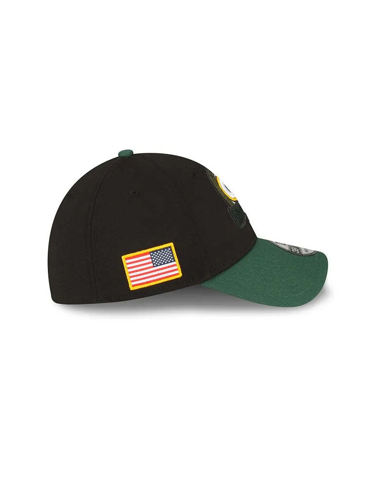 Gorra visera curva cerrada New Era Salute To Service 2022 NFL Green Bay Packers unisex