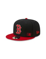 Gorra visera plana snapback New Era M 950Leagueflaw D3 Red Sox unisex