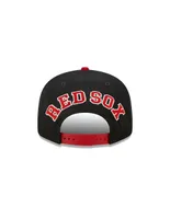 Gorra visera plana snapback New Era M 950Leagueflaw D3 Red Sox unisex