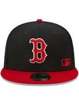 Gorra visera plana snapback New Era M 950Leagueflaw D3 Red Sox unisex