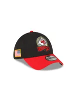 Gorra visera curva cerrada New Era Salute To Service 2022 NFL Kansas City Chiefs unisex