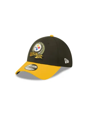 Gorra visera curva cerrada New Era Salute To Service 2022 NFL Pittsburgh Steelers unisex