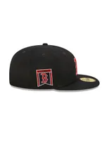 Gorra visera plana cerrada New Era M 5950 Bannerside D3 Red Sox unisex