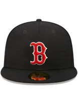 Gorra visera plana cerrada New Era M 5950 Bannerside D3 Red Sox unisex