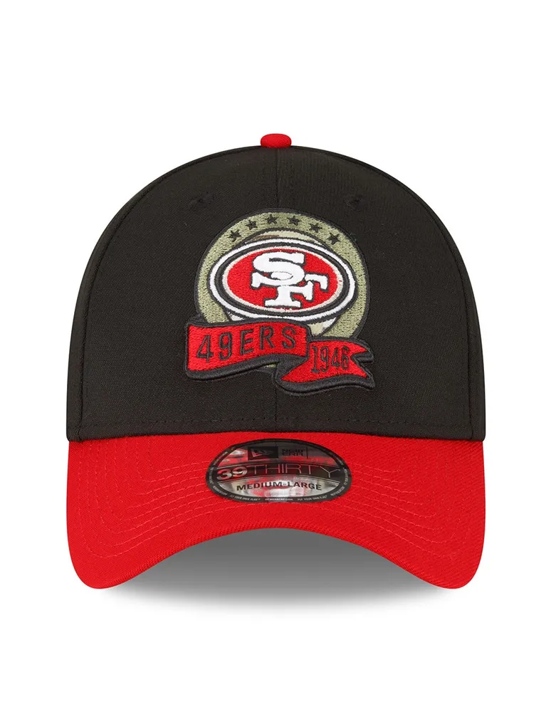 Gorra visera curva cerrada New Era Salute To Service 2022 NFL San Francisco 49ers unisex