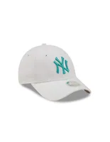 Gorra visera curva snapback New Era Womens League Essential 9Forty New York Yankees para para mujer