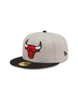 Gorra visera plana cerrada New Era M 5950 Heatherpatch D3 NBA Bulls unisex