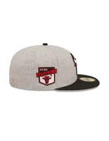 Gorra visera plana cerrada New Era M 5950 Heatherpatch D3 NBA Bulls unisex