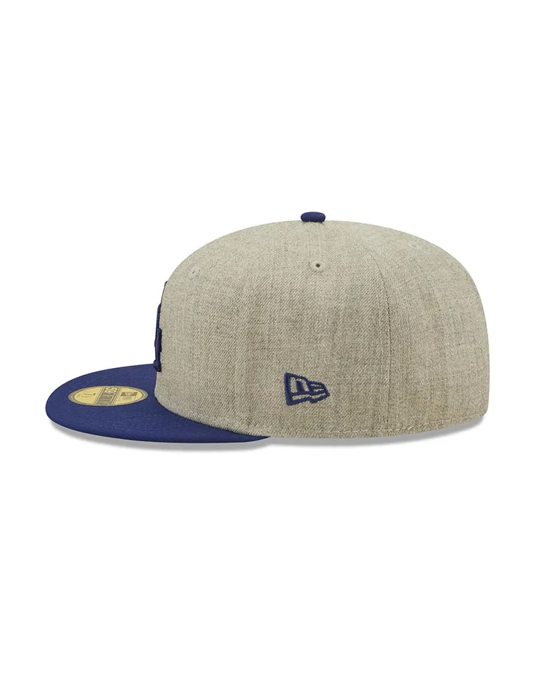 Gorra visera plana cerrada New Era M 5950 Heatherpatch D3 Los Angeles Dodgers unisex