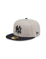 Gorra visera plana cerrada New Era M 5950 Heatherpatch D3 York Yankees unisex