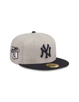 Gorra visera plana cerrada New Era M 5950 Heatherpatch D3 York Yankees unisex