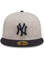 Gorra visera plana cerrada New Era M 5950 Heatherpatch D3 York Yankees unisex