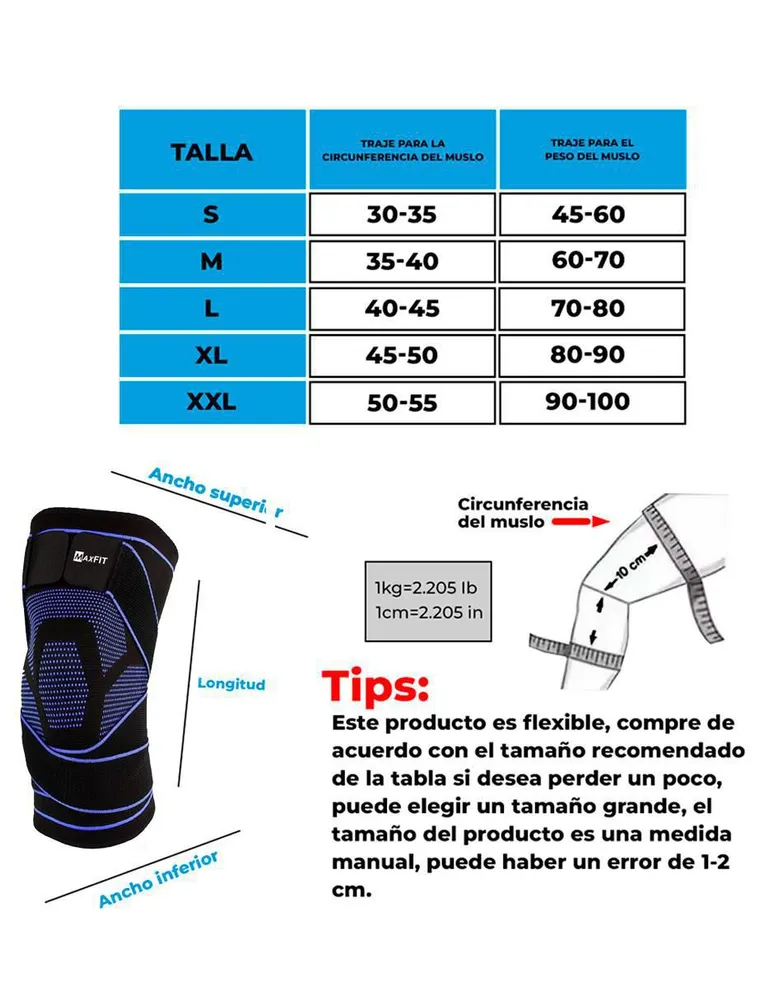 Rodillera Maxfit