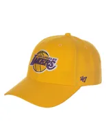 Gorra visera semicurva velcro 47 Brand NBA Los Angeles Lakers unisex adulto