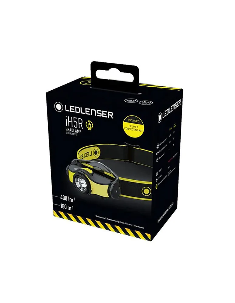 Linterna frontal LED recargable iH5R - 400 lm - Ledlenser 