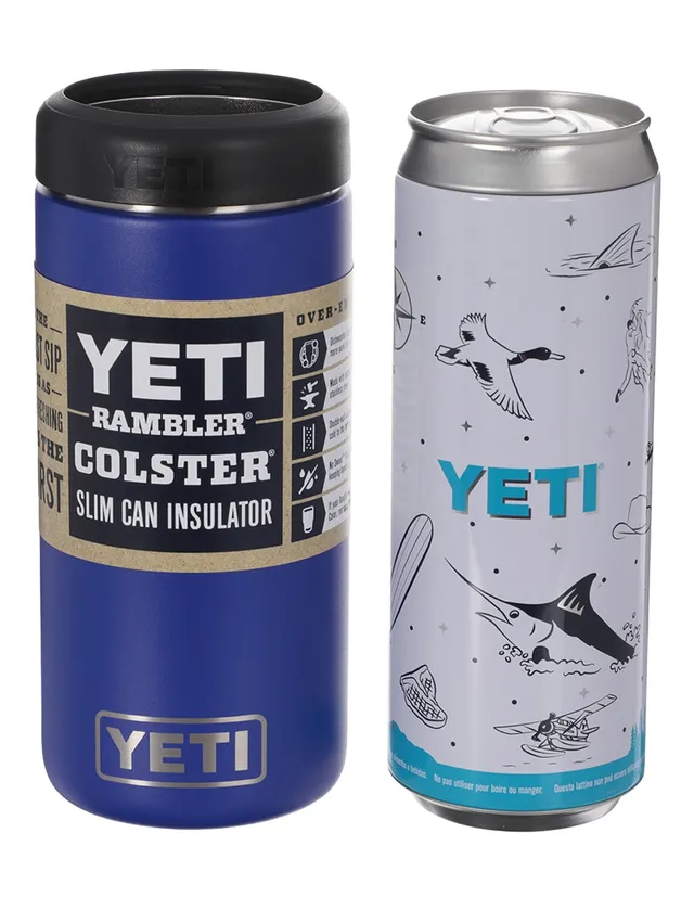 Termo Yeti de acero inoxidable con tapa push pull 473 ml