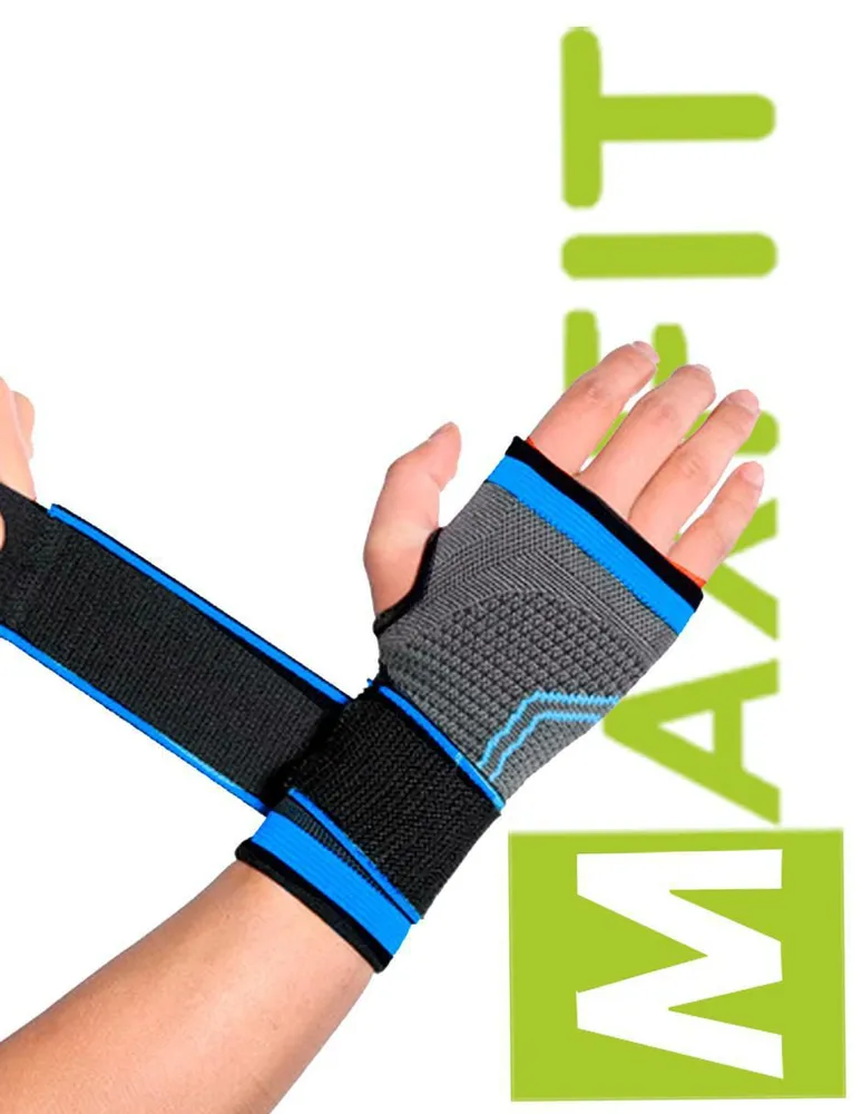 Muñequera deportiva Maxfit de compresión