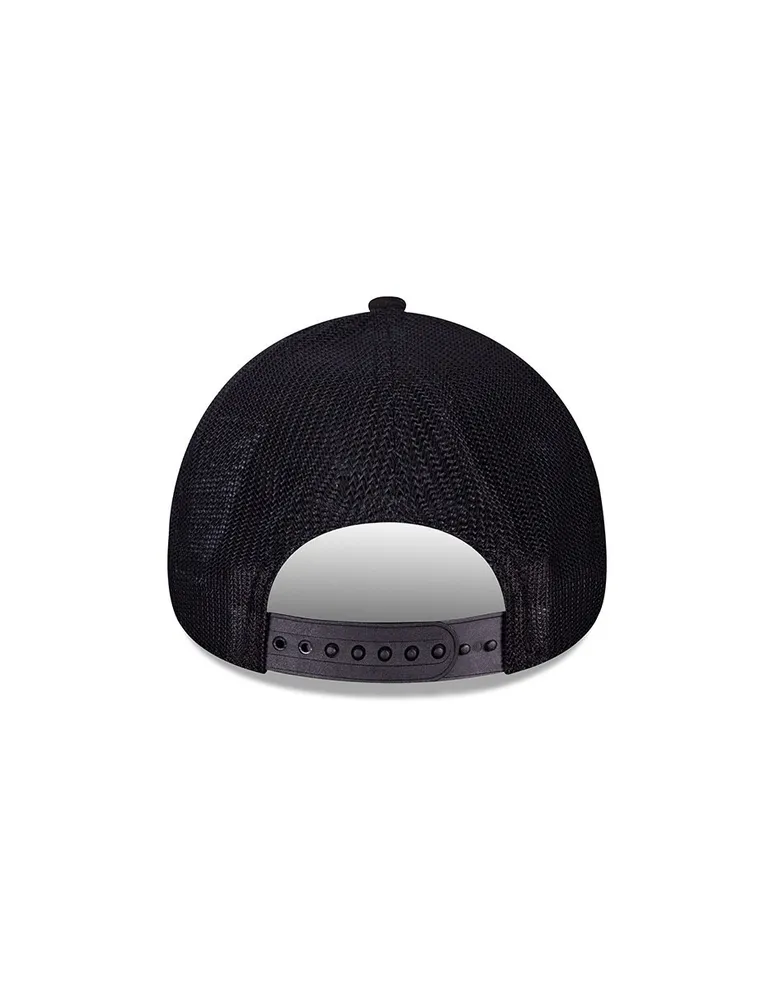 Gorra visera curva snapback New Era Basic black on black collection Los Ángeles Dodgers para unisex