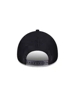 Gorra visera curva snapback New Era Basic black on black collection New York Yankees para unisex