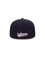 Gorra visera plana cerrada New Era Classics Sultanes de Monterrey para unisex