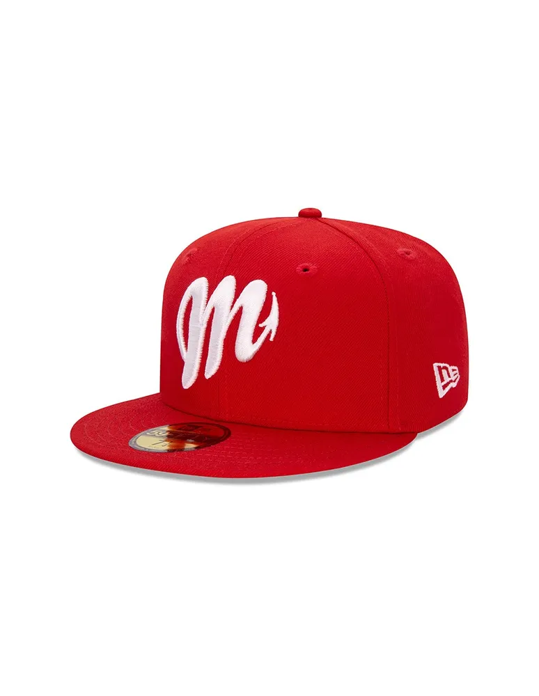 Gorra visera plana cerrada New Era Classics México Diablos para unisex