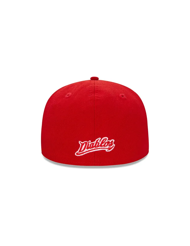 Gorra visera plana cerrada New Era Classics México Diablos para unisex