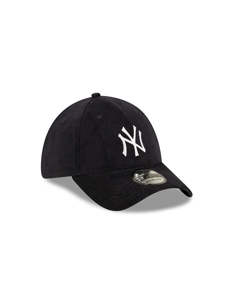 Gorra visera curva cerrada New Era Cordouroy collection York Yankees para unisex