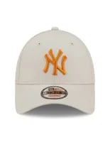 Gorra visera curva snapback New Era League essentials ho22 New York Yankees para unisex