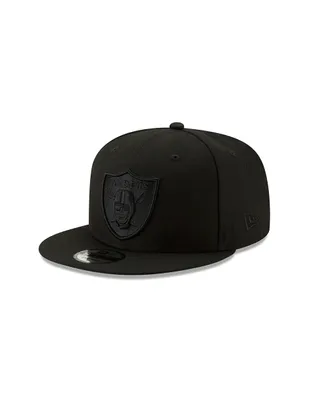 Gorra visera curva snapback New Era Basic 950 black on black collection NFL Las Vegas Raiders para unisex