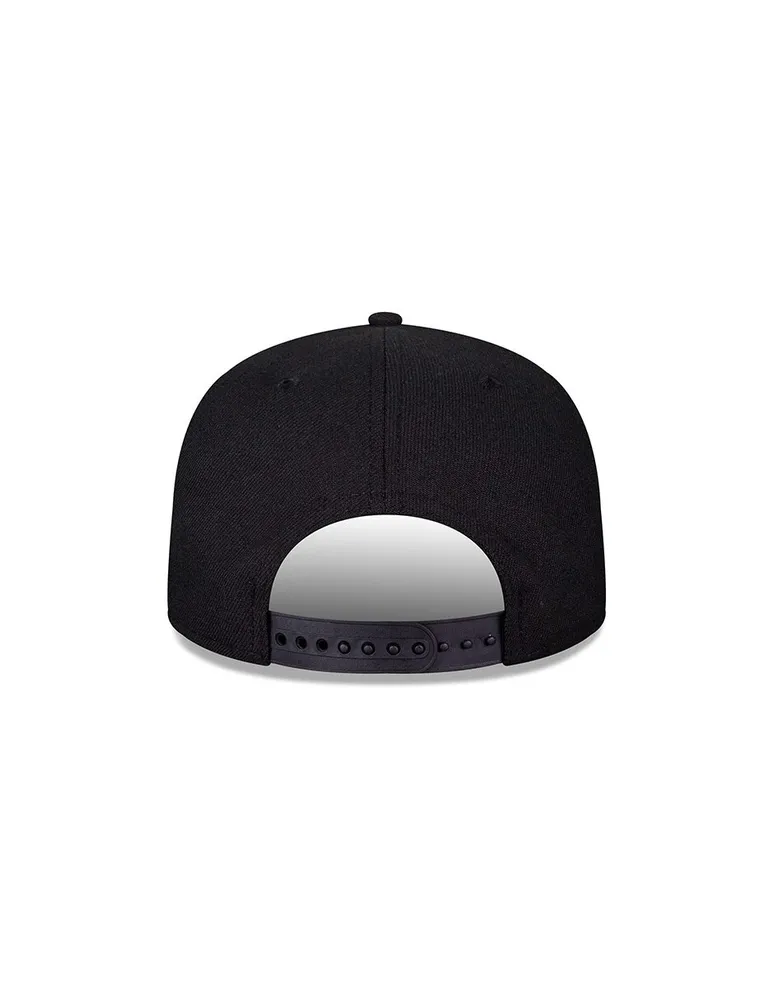 Gorra visera curva snapback New Era Basic 950 black on black collection White Sox para unisex