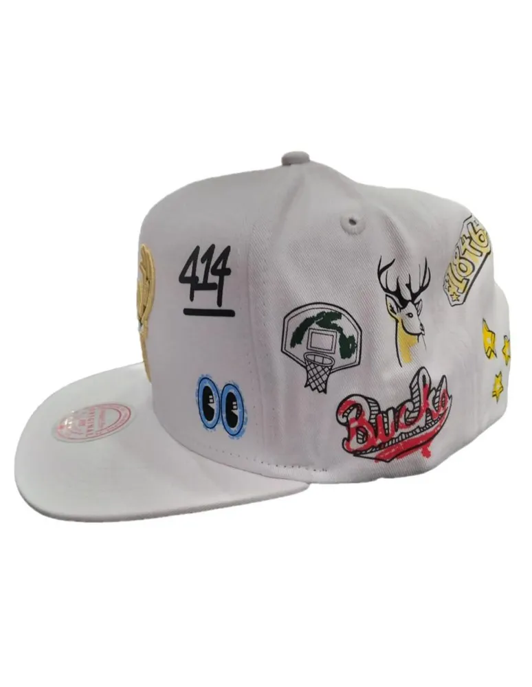 Gorra visera plana Mitchell & Ness Milwaukee Bucks unisex