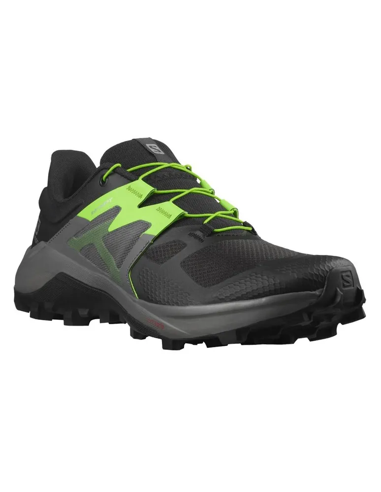  Salomon Zapatillas de running Cross/Pro Trail para hombre,  Negro/Negro/Negro : Ropa, Zapatos y Joyería