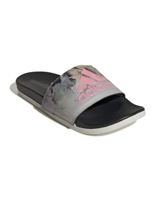 Sandalias ADIDAS estampado floral para mujer