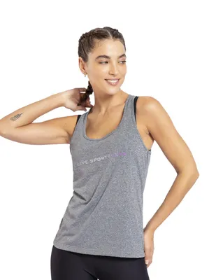 Playera tank top Live para mujer