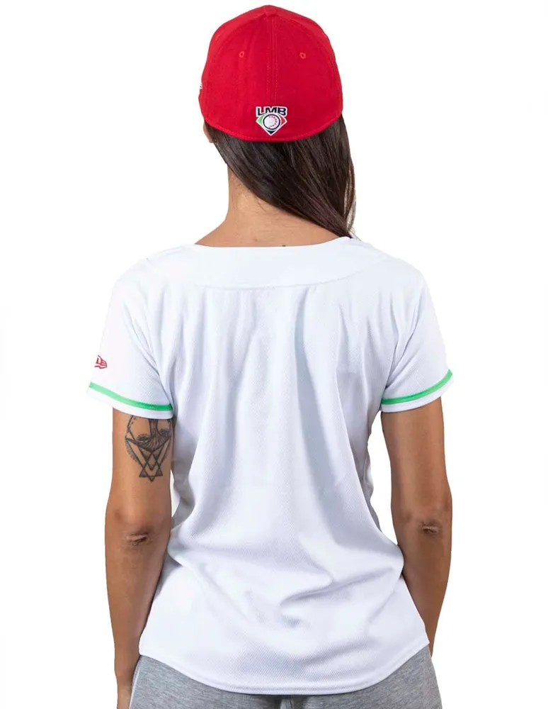 Jersey de México Diablos New Era para niña