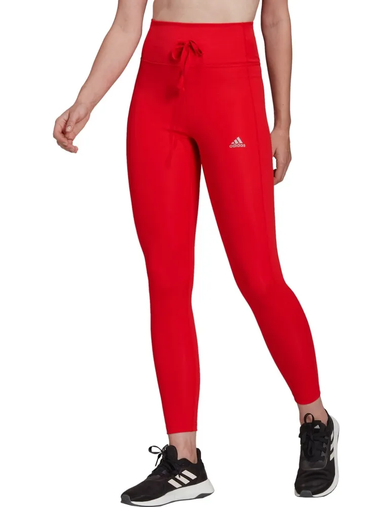 Mallas Adidas Logo Rojo Para Mujer