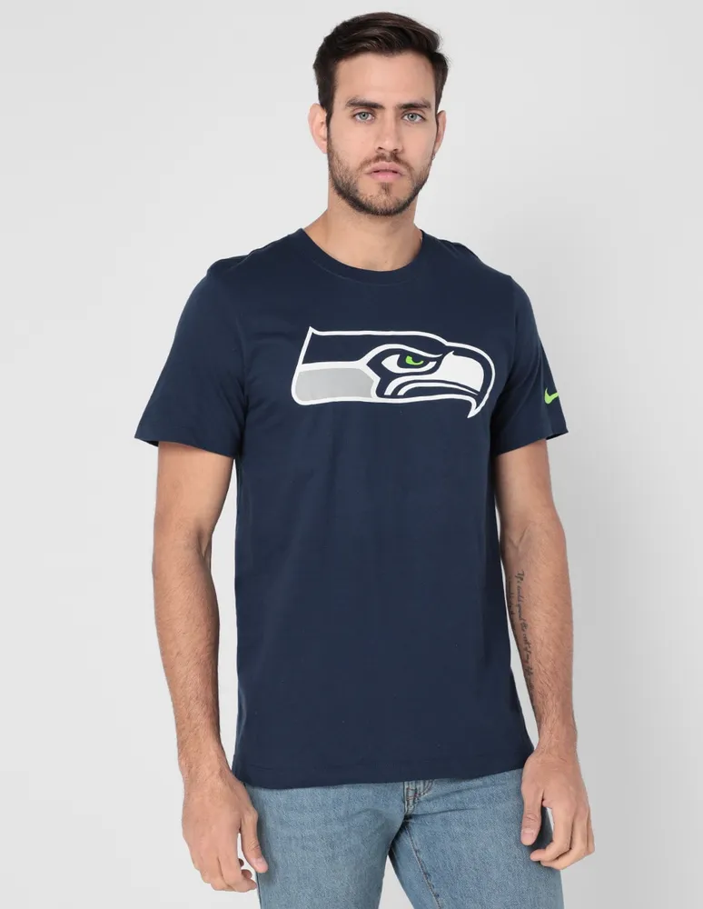 Playera para Hombre NFL Talla G Azul Seahawks