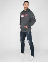 Sudadera Nike con capucha estampada Tampa Bay Buccaneers para hombre